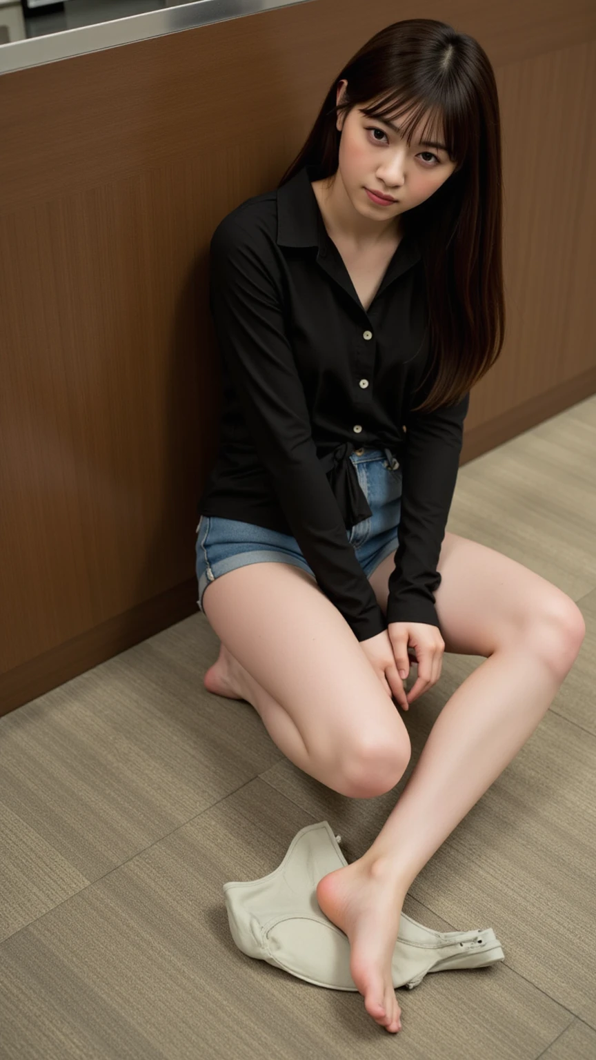 8k,Girl,Bare legs,