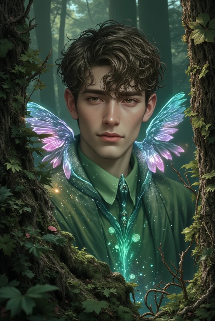 <lora:niji-watercolor:1.00>, male fairy, wearing flower crown, fairy wings, forest, oberon, <clip:skip:2> || <lora:niji-watercolor:0.3>, person, fairy, masterpiece, 8k, high resolution, shallow depth of field, sharp focus