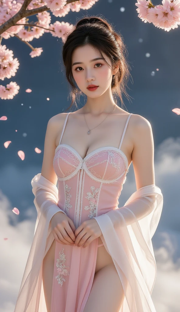 8K、RAW Photos、Highest quality、Super detailed、Super Resolution、Ultra HD、8 Amazing Details
(((Inside the Starbucks store)))、24-year-old office lady in  suit、((Eat cake、Drink coffee))、smile、Heart Necklace、Gold bracelet
((Woman sitting at the window seat))
(((Emphasize cleavage)))
(((A pink and white floral bra is visible.)))
((((Dark eye makeup))))
