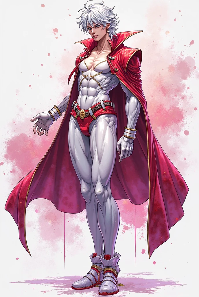 portrait mewtwo wearing red mage robes and hovering above the ground, intricate, photorealistic, highly detailed, 8K, stoic,