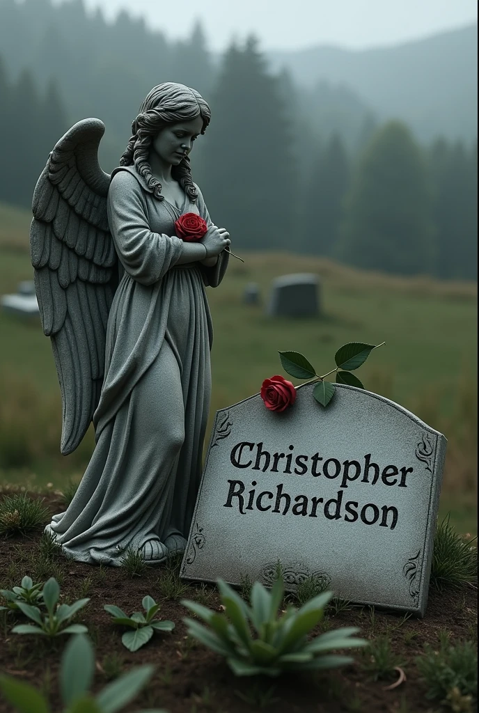blonde girl in bikini stands on a grave with roses, goddess of death At the cemetery, At the cemetery, in the middle of the cemetery, Victoria Havrylenko, on a pedestal, on a marble pedestal, ideal woman statue, tombstone, Catherine, Shot on Canon 5 D Mark II, ideal woman statue