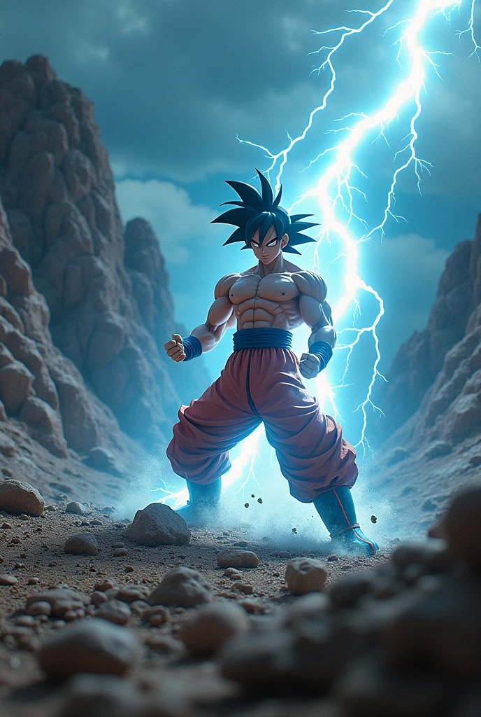 Dragon ball goku angry anime