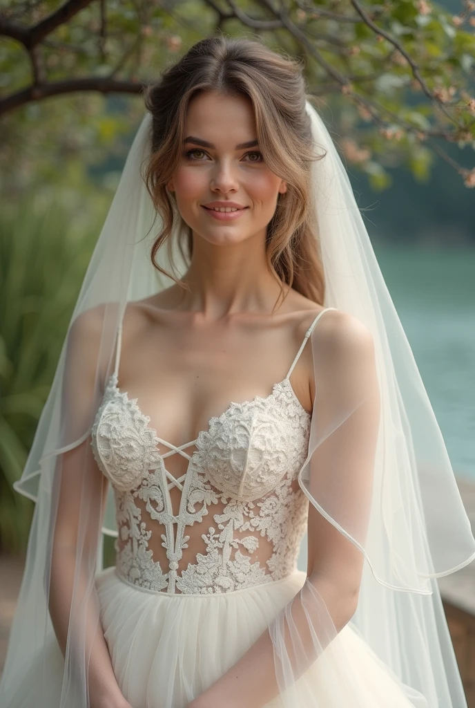 Beautiful blonde strolling through the gardens of a historic castle, (wearing a long, flowing dress that evokes timeless elegance. She holds a lace umbrella to protect herself from the sun, et regarde autour d'elle avec émerveillement. Flower-lined paths and fountains add a touch of grandeur and romance to the scene.), very detailed, 21 ans, visage innocent, natural wavy hair, blue eye, high resolution, masterpiece, best quality, intricate details, very detailed, sharpness, detailed skin, realistic skin texture, texture, detailed eyes, professionnel, 4K, charming smile, shot with Canon, 85mm, shallow depth of field, Kodak Vision Color, corps parfaitement ajusté, extremely detailed, Photo_(ultra), Photorealistic, realistic, post-traitement, Maximum details, roughness, real life, ultra realistic, photorealism, la photographie, 8k uh, la photographie.