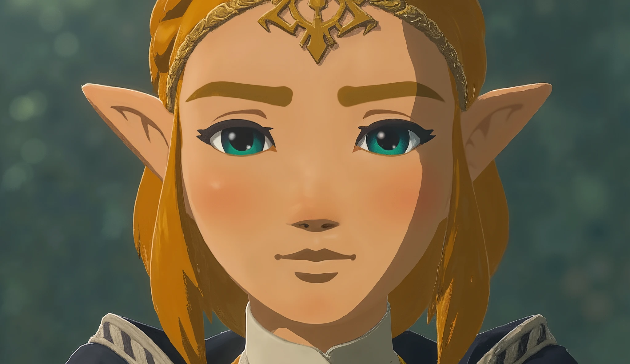 Zelda、profile、Close-up photo of a woman holding a Nintendo Switch, Concept art by Kieran Yanner, CG Societyでトレンド, Art Nouveau, Zelda OTW, OTW style, Zelda, princess Zelda, Breath of the Wild Style , OTW, portrait of Zelda, Zelda with triforce, portrait of princess Zelda, from legend of Zelda