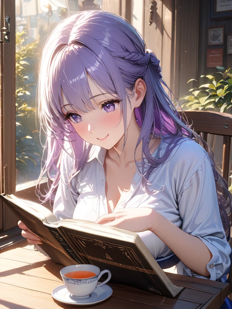 最high quality、Best image quality、masterpiece、and((cute、18-year-old、Best Bust、Medium Bust、Beautiful Blue Eyes、Spread your chest wide,Pastel Hair、ponytail、Disheveled Hair、thin、Highest Valley、Pastel Dress、smile、necklace、Wristband、))high quality、Beautiful art、background((Pastel Room、Live Performance Venues)),Tabletop、Exquisite design、Visual Arts、Written boundary depth、Best lighting、Highest detail、8k