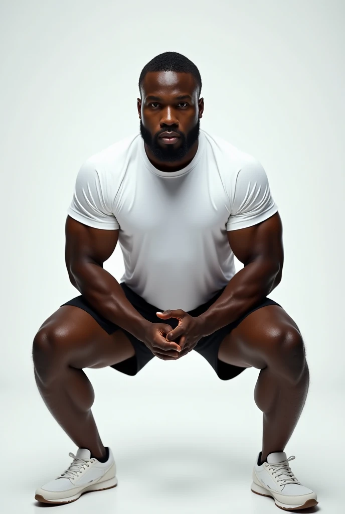 black man in gym