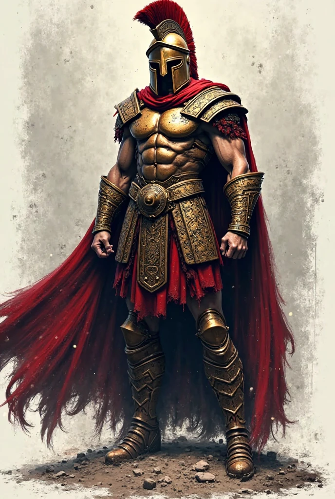realist, (masterpiece), (photorealist:1.3), ultra detailed, (high detailed:1.2), (Best Quality:1.0), manly, muscular, Tall Man, A man in royal attire and a golden mask., covered with a small insulting armor, fancy, full body character sheet, huge bulge in crotch, cuerpo muscular y peludo cincelado, full body view, inside a castle, very small thread loincloth, Haircut, Shadow of six o'clock,