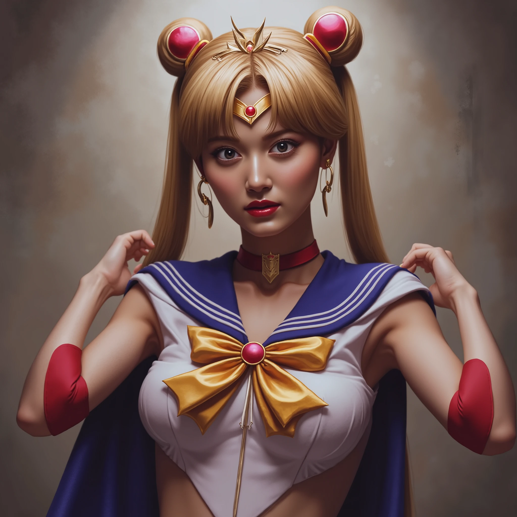 Sailor Moon,chest, Mizuki Yamashita,real,