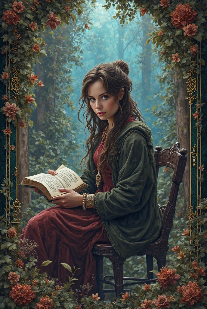 Hyperrealistic art 1girl, In the heart of the medieval town, Isolde's influence extended beyond the loom and the forest. Right now, she advocated for the education of young girls, establishing a hidden space where they could learn to read and write. Isolde's quiet rebellion, grounded in the artistry of her craft and the wisdom of the forest, planted seeds of change that would bloom in the generations to come., <lora:add-detail-xl:0.29>, <lora:xl_more_art-full_v1:0.5> . Extremely high-resolution details, photographic, realism pushed to extreme, fine texture, incredibly lifelike