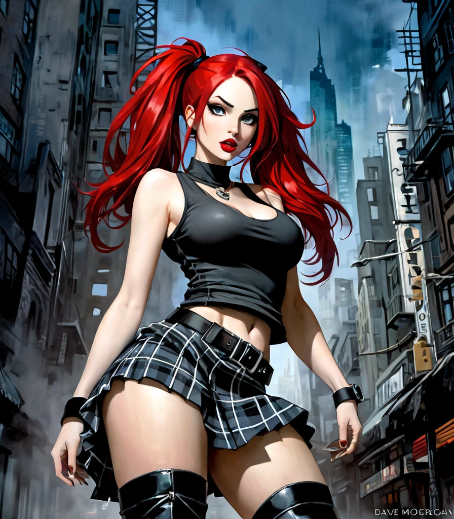 -girl standing on the street, perfect girl with long pink hair, sexy, wearing a very tight and sexy crop top, Dark Alley, plaid miniskirt, stockings, city, black shirt-, eroticism, sexy, black and white image, between shadows, oil painting, chiaroscuro, sensual, dramatic lighting, moody atmosphere, photorealistic, intricate details, masterpiece, ultra-detailed, high quality, 8k, best quality, realistic, cinematic, dark and brooding, expressionist, powerful composition, emotional impact , {{{,nsfw,speech bubble,sexy nude, {{{,{pussy,spread her pussy,cum,cum on pussy,masterbation,straddling,y}}},cute,ultra detailed skin,sketch}}}, ,}}}, art inspired by Bill Sienkiewicz and Dave McKean