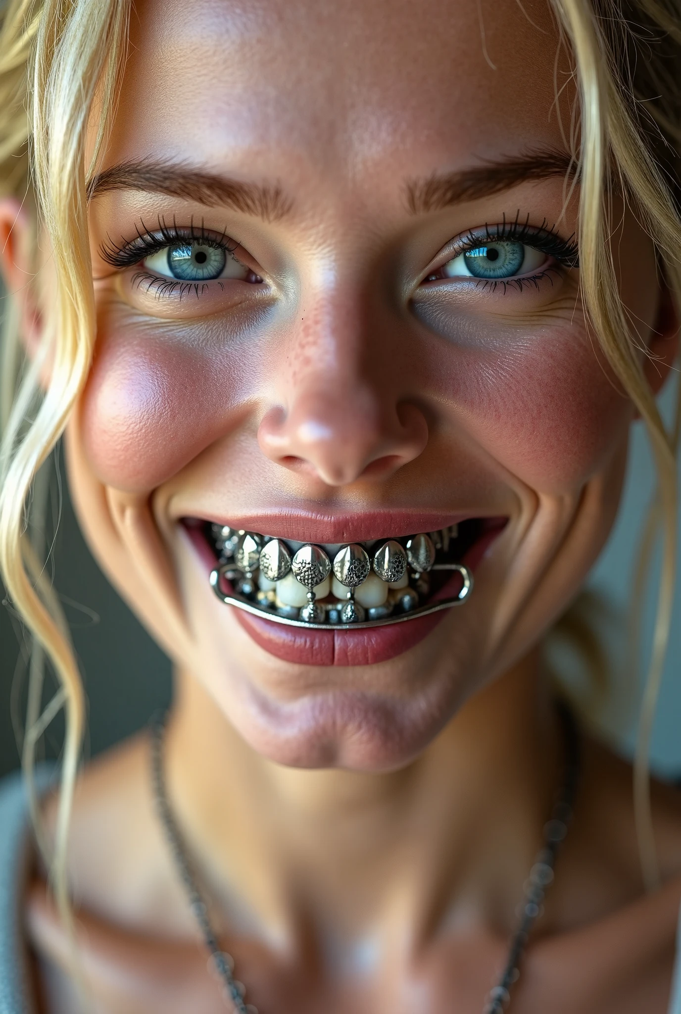 Dentes de alien, dentes gigantes, anormal, Aberration, dentes muito longos