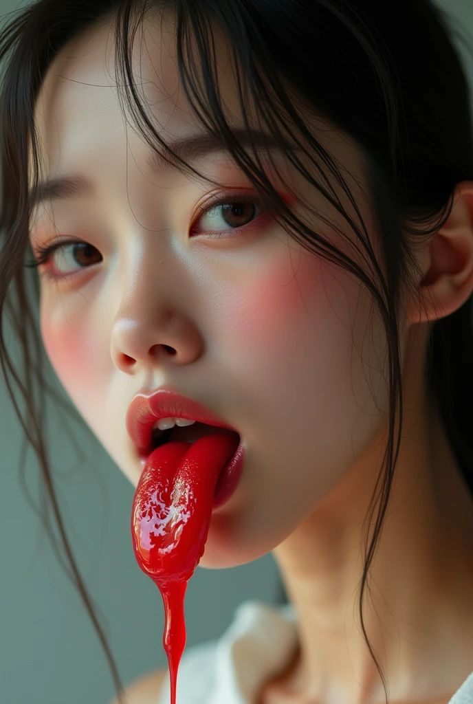  walrus、Personification、tits、Completely naked、Draw beautifully、tooth、pubic hair、A little bit off、really like