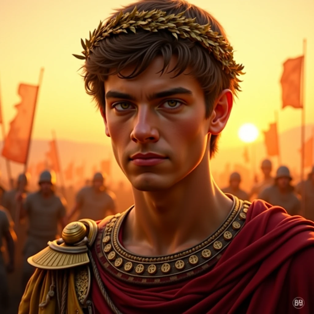 A highly detailed and realistic portrait of Alexander the Great - SeaArt AI