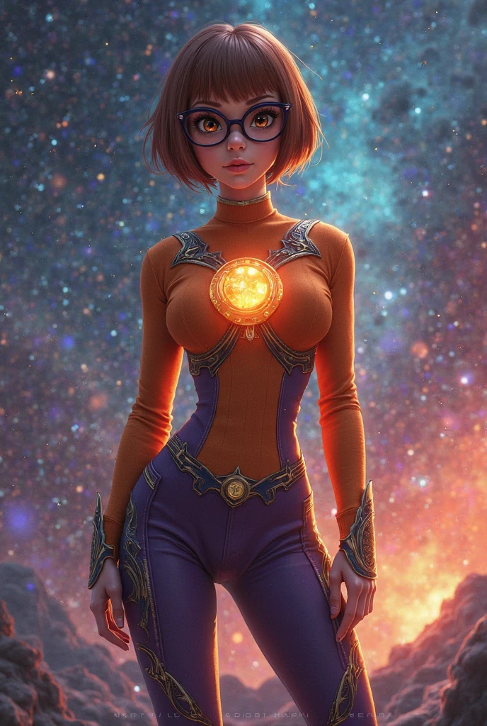 16k, ultra detailed picture, high quality picture, very young slim fit girl, full body shot, rounded face, (very short dark blue hair), (disheveled bob cut:1.3), (big yellow eyes:1.5), shy smile, perfect small breast, look at you, (huge ahoge:1.3), (megane:1.2), elegant tight evening dress, very tight dress, silver dress, sexy outfit, long slim and fit leg, big v neckline, 21thshirow, nipples trough clothes, bmb-fc