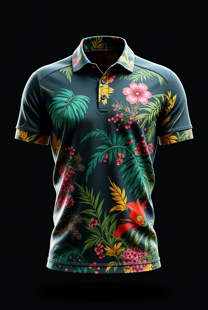 A formal polo shirt, to do internships for the Guidance course at the University of Costa Rica, that it is formal and has a Sunflower printed in a nice place, that puts Orientation and University of Costa Rica