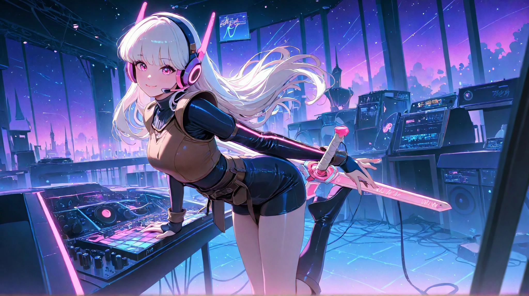 ((Best quality)), ((masterpiece)), (detailed:1.4), 3D, an image of a beautiful cyberpunk female,HDR (High Dynamic Range),Ray Tracing,NVIDIA RTX,Super-Resolution,Unreal 5,Subsurface scattering,PBR Texturing,Post-processing,Anisotropic Filtering,Depth-of-field,Maximum clarity and sharpness,Multi-layered textures,Albeo and Specular maps,Surface shading,Accurate simulation of light-material interaction,Perfect proportions,Octane Render,Two-tone lighting,Wide aperture,Low ISO,White balance,Rule of thirds,8K RAW,wet panties,Take the floral panties,white panties,can saw a trace on my underwear vagina,Pink floral panties, panties is very wet,The panties are so sheer you can see the pussy,(idle),Spread legs,tattoo between legs,((The pussy is shiny)),Both hands were tied,mons pubis,The labia majora are very large,underwear was soaked with water.