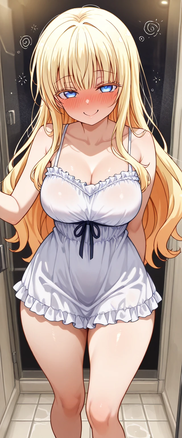 Elizabeth in the nude apron . NSFW