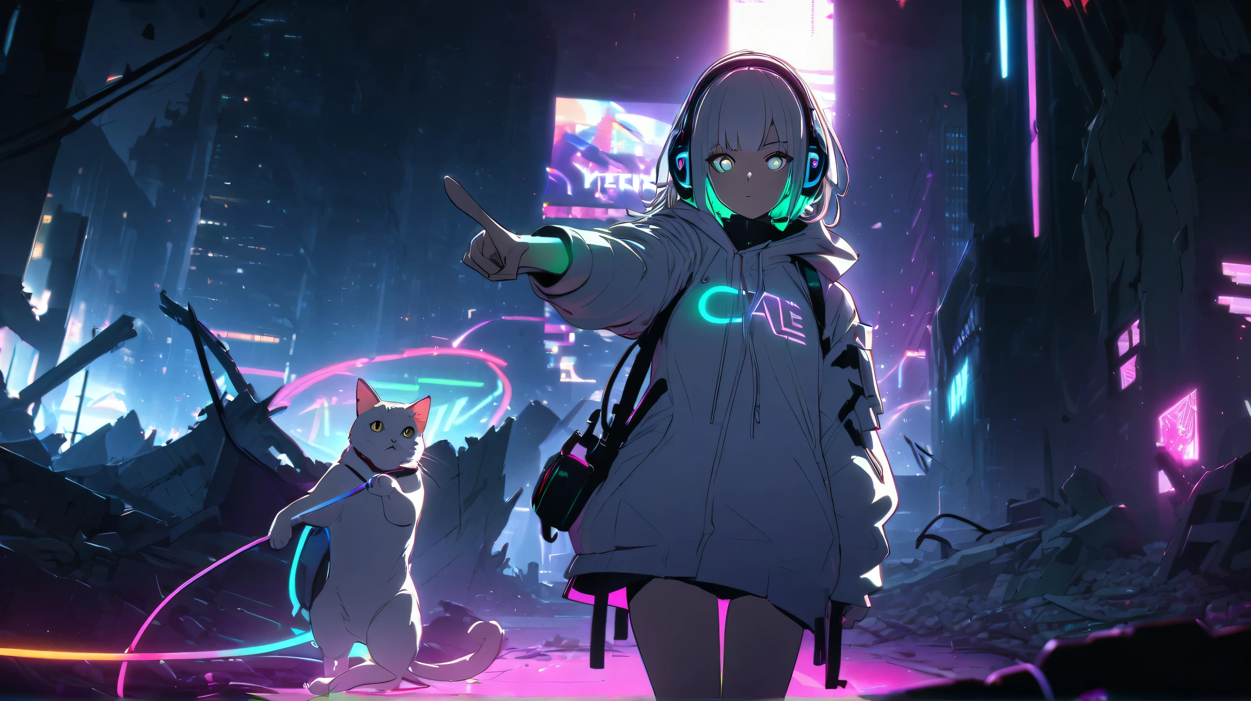 She created an amazing image of a girl who dreams of flying in the sky with her pet dragon. The images have a colorful and whimsical atmosphere, And the girl and the dragon look very happy and free. The image has、There are also details that indicate the character and hobbies of the girl, Her headphones and more, Her backpack, and her sketchbook. The image impressed the judges and readers with its originality and creativity.
