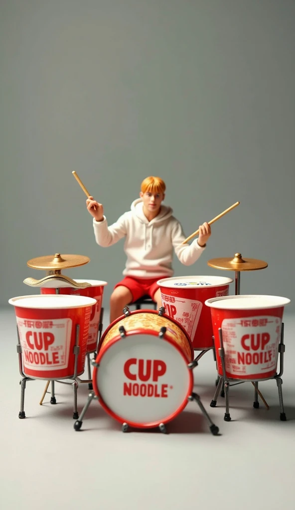 A world-class genius drummer who defecates during performance and plays while crying。kim jong un。