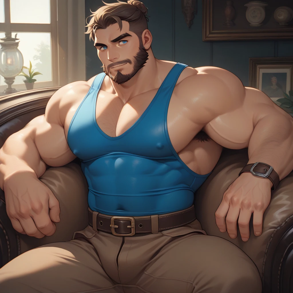 male, very early 20s, rich heir, massive round juicy pecs, nice muscles, on yatch, no body hair