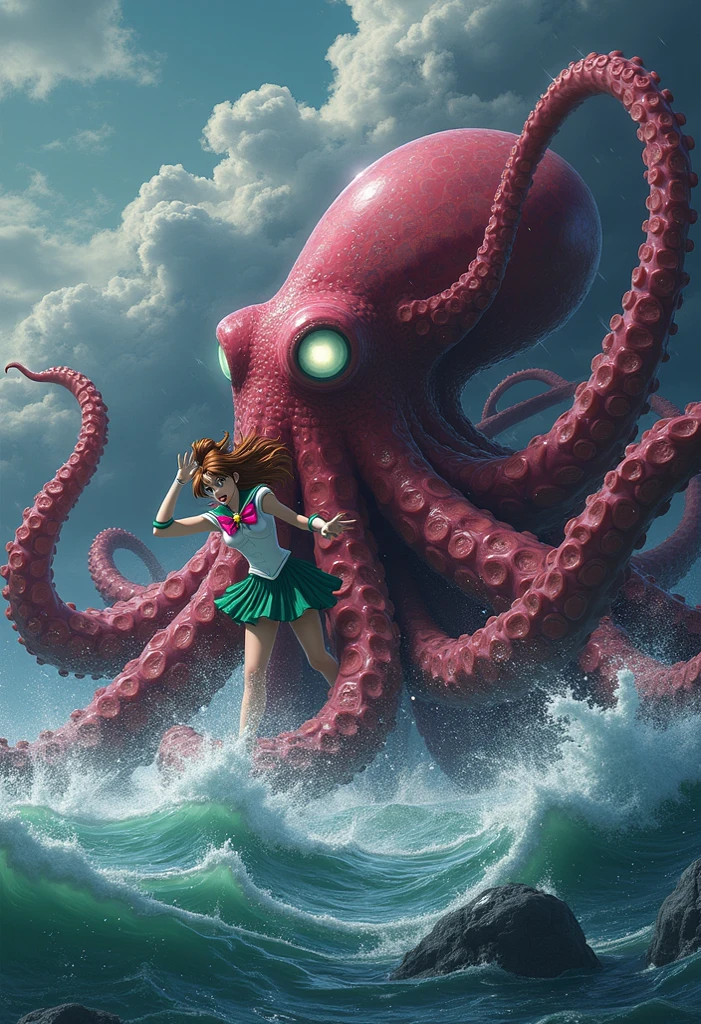 The tentacles reached into the body of a teenager