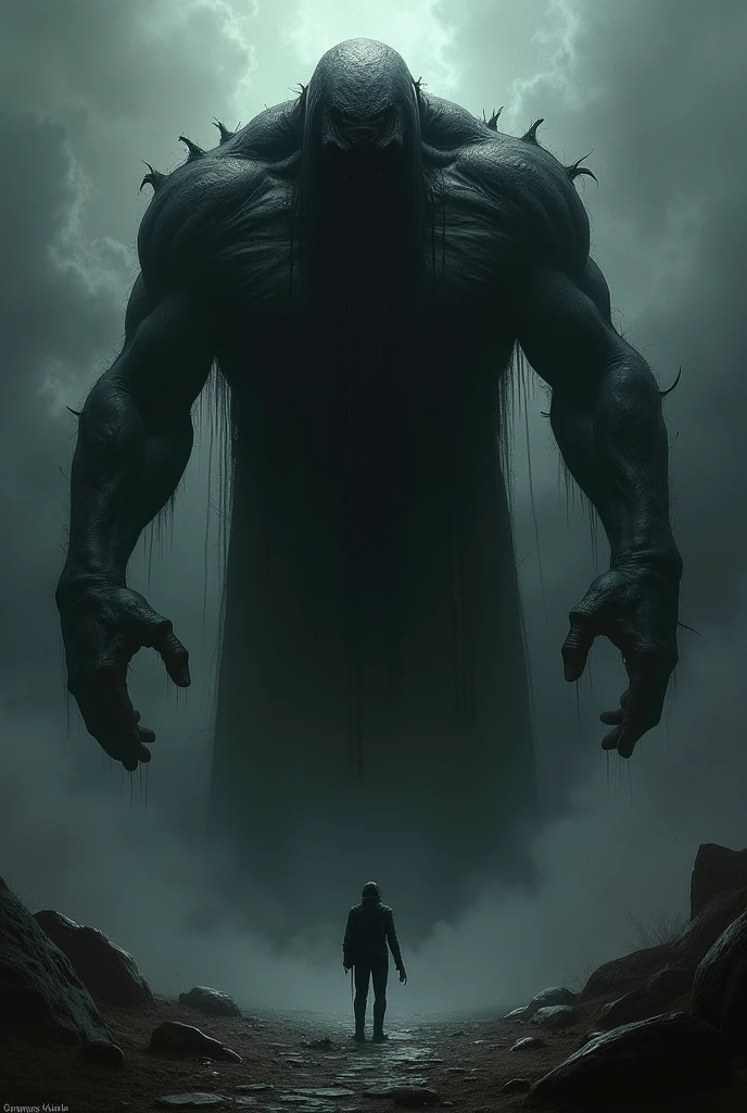 Chaos, the primordial void, man strong, murky, In the middle of the universe, creator of everything and everyone. Chaos