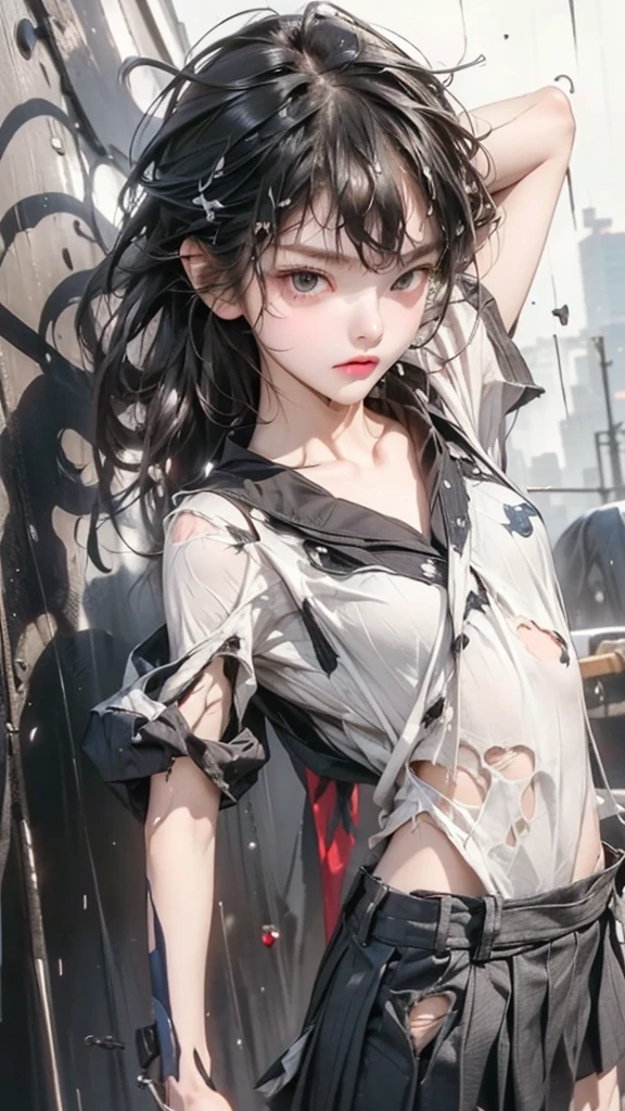 (girl:1.5)，(masterpiece), (best quality), (Extremely detailed), nightclub, sexclub, club, carnival, red light, darkroom, smokes, FOG, grope, Harassment, , Alcohol, 大leg, leg, skirt