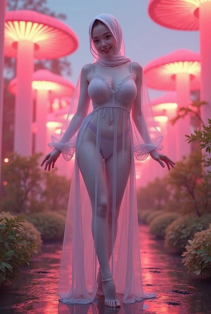 (8K, RAW photos, best qualtiy, tmasterpiece: 1.2) (realisticlying, photograph realistic: 1.4), a woman in a pink dress posing in front of a tree, smooth pink skin, wlop glossy skin, translucent body, translucent dress, by Yanjun Cheng, flowing magical flesh robe, sexy gown, photorealistic perfect body, pink body, covered in pink flesh, by Russell Dongjun Lu, pinup body, konstantin razumov, beautiful goddess, large busty breasts ((biggest tits)) big milky full areola (visible areola dent), big busty buttocks, chubby rubbery ass, pretty licking ass, pussy dent visible, ((visible pussy clitoris dent)), clitoris dents visible, (see through bikini), plump lips, sexy breasts, armlets wearing, jewellery set, bindi on forehead, cailin from battle through the heaven, pussy hairs, pubic hairs, fully naked ,naked ,naked ,naked , kardo, naked, undress, naked ,naked ,naked, clitoris, juicy pussy, vaginal thrust by, vaginal, vagina, vagina visible, nipples areola ,vagina areola, vaginal dents vagina pussy, pussy visible