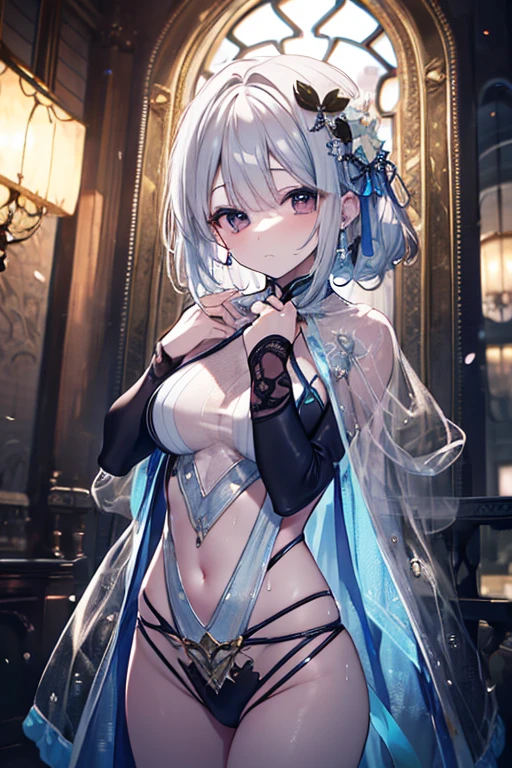 (Hands under armpits:1.4), (show armpits:1.3), (Underarm revealing clothing:1.5), (Raise your hands and show your armpits:1.4), (Armpit-revealing clothing:1.4), (Visible under armpits:1.3), (Expose the armpits:1.4), (Sexy underarms:1.4), (Charming armpits:1.3), (Smooth underarms:1.3), (Charming armpits:1.3), (sexy skin:1.4), (Soft armpits:1.3), (Charming armpits:1.4), (Charming armpits:1.3), (Supple skin:1.4), (Seductive armpits:1.4), UHD, retina, masterpiece, ccurate, anatomically correct, textured skin, super detail, high details, high quality, award winning, best quality, highres, 16k, long dark silver hair, red eyes, black halo, super white skin, multicolored hair, high res, masterpiece, supershar, high quality, masterpiece, HD, castle in background