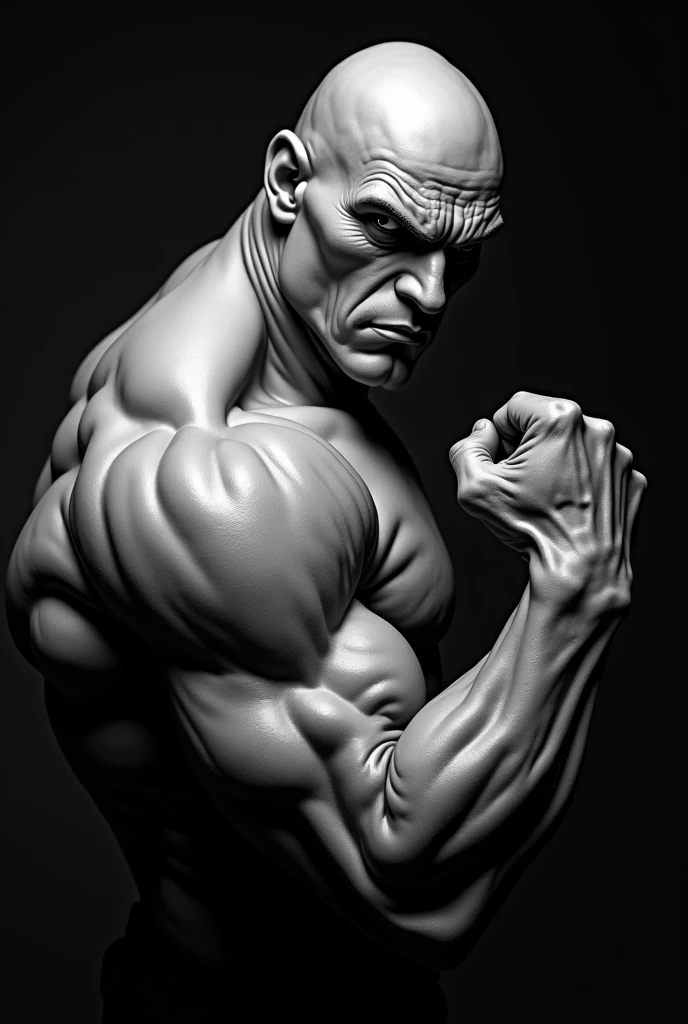 mr bean, bodybuilding, realistic, super detail,