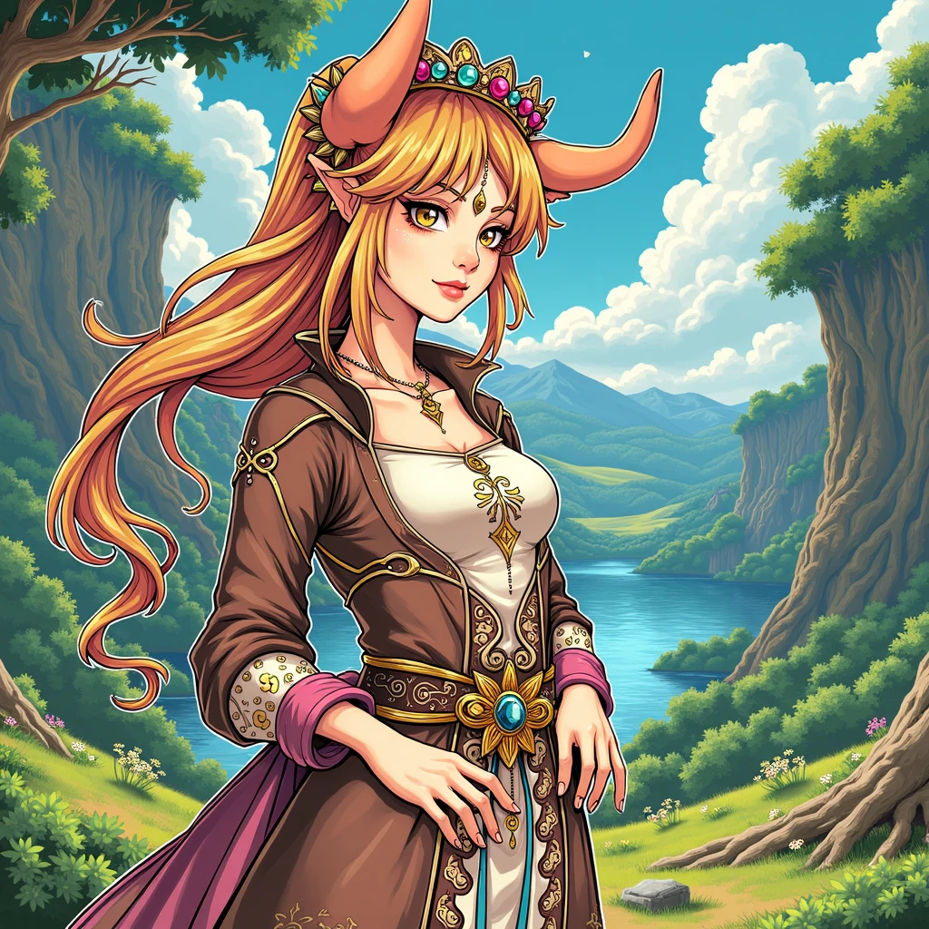 indian girl, Ginger head, is sitting, Ecstasy and small dragon <lora:Flowerpetalai:0.6> Flowerpetalai, yellow eyes, winged dragon, volumetric lighting, bu Greg Rutkovski