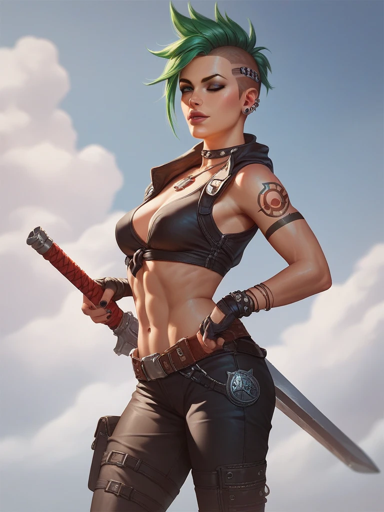 master part,best quality,1girl,1st grade,Ichigo,cabelos azuis,(olhos verdes:1.5),medium breasts,ornamento de cabelo,grampo de cabelo,short hair,1girl, 1st grade, Sexo, Corneus_Vaqueira,  inclinado para a frente,Ahegao,Estilo-Vidro, Foto premiada, obra-prima, alta qualidade, foco apenas, mulher, (Pele vermelha: 1.3), demonio, (demonio: 1.3) rompendo um espelho, sorriso maligno, by Lee Jeffries Nikon D850 Film StockPhoto 4 Kodak Camera Portra 400 F1 Lens.6 colors rich hyper realistic texture dramatic lighting irrealengine trending on artstation cinestill 800,[fundo transparente::5],(((master part))),(((best quality))),(((extremamente detalhado))),illustration, 
1girl,sozinho,Misterioso,vivid color,reluzente, Fantasy sealed transparent hemispherical glass dome, (cabelo loiro rosado),(olhos vermelhos brilhantes), corpo inteiro,barefoot,cabelo pixie, natureza tranquila, Pirilampos, Dome,fechar para cima, Dynamic actions,(((Composition of the box))),sente-se de pernas cruzadas e apoie-se contra o , Volumetric lighting, Olhos detalhados, hiper detalhado, Sorriso leve, altamente detalhado, pequenos detalhes, ultra detalhado, best quality, intrincado, 4k, 8k, trending on ArtStation, boa anatomia, beautiful lighting, Premiado(masterpiece), Maki, 1girl, solo, looking at viewer, short hair, large breasts, simple background, white background, navel, holding, hair between eyes, bare shoulders, closed mouth, green eyes, weapon, green hair, sleeveless, midriff, belt, pants, sword, holding weapon, crop top, muscular, scar, holding sword, piercing, abs, scar on face, toned, muscular female, navel piercing, burn scar, scar on arm, scar on stomach,