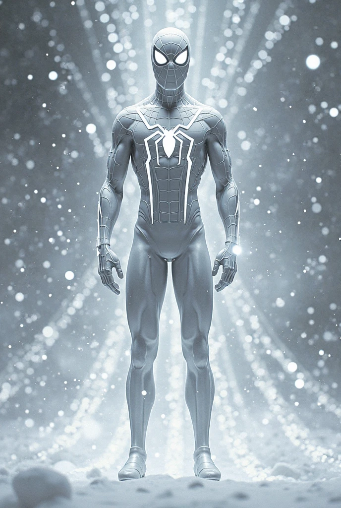 Spiderman suit based on Ulquiorra's resurrection from bleach, and white color