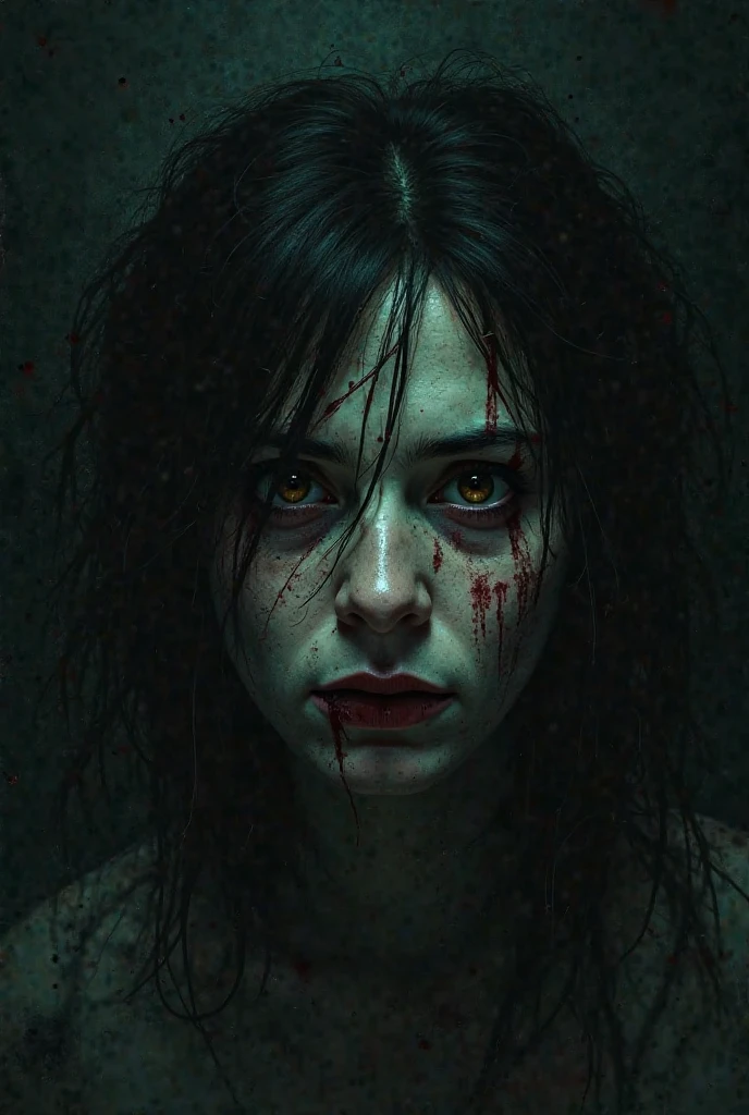 cinematic film still of Cinematic
Closeup of a young demonic creature woman with a bloody scary face and scary eyes staring at camera with scary look in a dark room with moonlight on Kodak Vision3 500T Film Stock Footage Style, shallow depth of field, vignette, highly detailed, high budget, bokeh, cinemascope, moody, epic, gorgeous, film grain, grainy