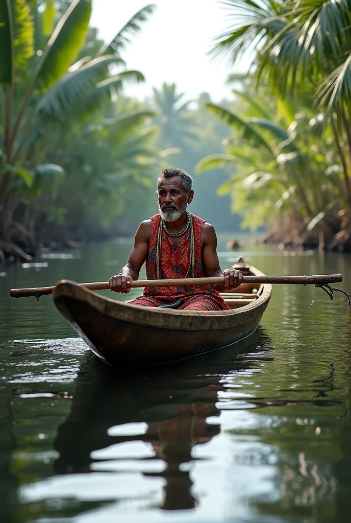 Rat in Maharashtra koli people look drive a boat 