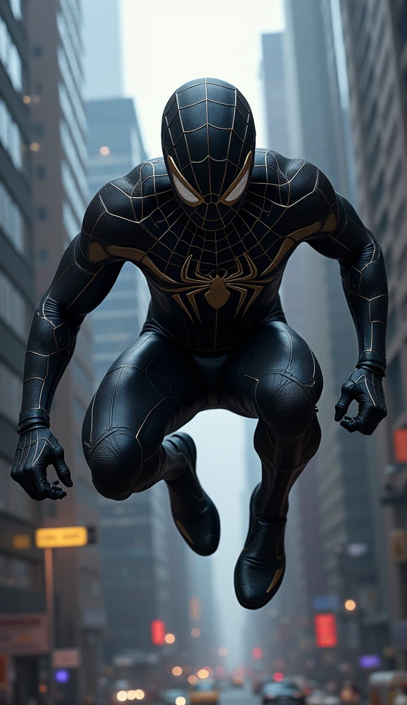 Black Panther mixed with Spiderman
