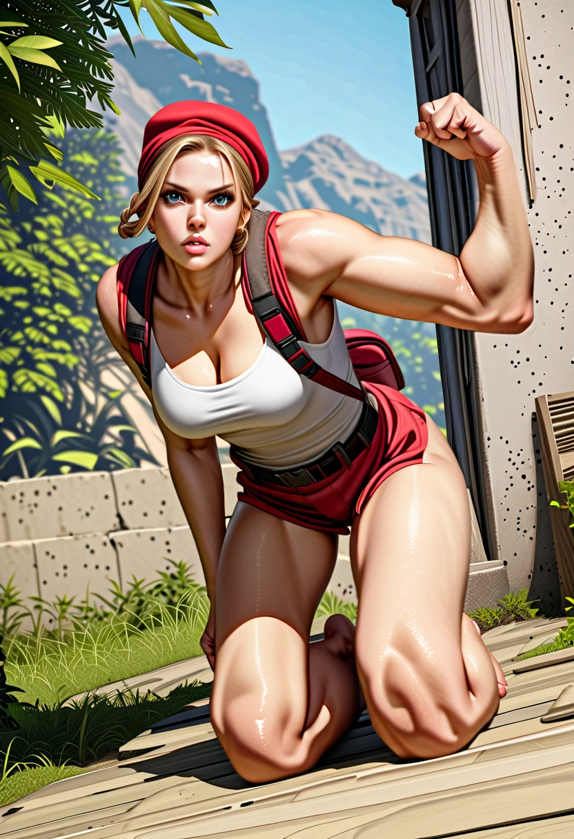 (((cammy white))), de ,((street fighter)) con leotardo verde olivo y, sexy,
tetas grandes, muslos grandes y torneados, lleva su ropa ajustada en el fondo se puede vacio
,8k, hiperrealista, todo parece un renderizado de motor irreal ((Vista de cuerpo completo))cuerpo perfecto, pose caliente, Chica J-pop, Como estilo de renderizado de motor irreal, esthetic,
Sorprendentemente hermoso momento sincero, full body vintage aesthetic,
cuerpo completo,35mm film feel, 16k, lumen –ar 9:16 –v 5.1 –q 2 –c 6 –style raw
Big, muslos torneados usa su ropa ajustada