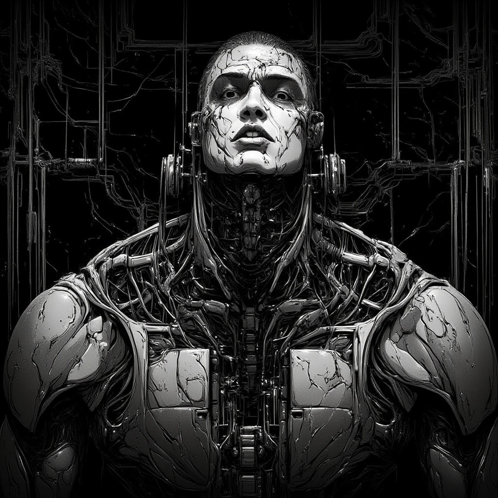 sex lust mouth ,composition , as if watching every corner . It uses repetitive geometry to give it that omnipresent air and uses a strong black and white contrast to highlight its absolute power "nihilism" dynamic typography. movie poster. magazine photo Make a poster about FATE, give it the meaning that are prohibited and keep it prohibited Make a poster about FATE, give it the meaning that are prohibited and keep it prohibited train in gym pushups , cyberpunk style photo, (cowboy shot), cyborg androgyne male trans, very short haircut, ash hair, muscular body, exoskeleton, combat armor, cleavage, midriff, posing, looking at viewer, space station, dark corridor, very dark, low lighting, dark theme,, , erotic fit male , flat chest , no bra , hairy chest, train fit , huge tall muscular , cyber robot biotech metal body , cyberpunk style photo, (cowboy shot), cyborg androgyne male trans, very short haircut, ash hair, muscular body, exoskeleton, combat armor, cleavage, midriff, posing, looking at viewer, space station, dark corridor, very dark, low lighting, dark theme, lingerie , stockings , erotic ece : 1.3)), Beauty, 1 girl, big: 1.3, slim abs: 1.1, Has a lot of dark brown hair , random sexy disheveled hair, ( lies in bed , Legs raised and open : 1.2), super detailed face, very detailed lips, DETAILS EYES , double eyelid , Bra Red, wet, sweat, orgasm face, strip, stand on all fours, wet体, exposed pussy , miniskirt , focus on face , from below, naked, sexual activity with a man, viewers , nsfw, excited , scream, Sad eyes , Close Her Eyes , looked up at the sky
