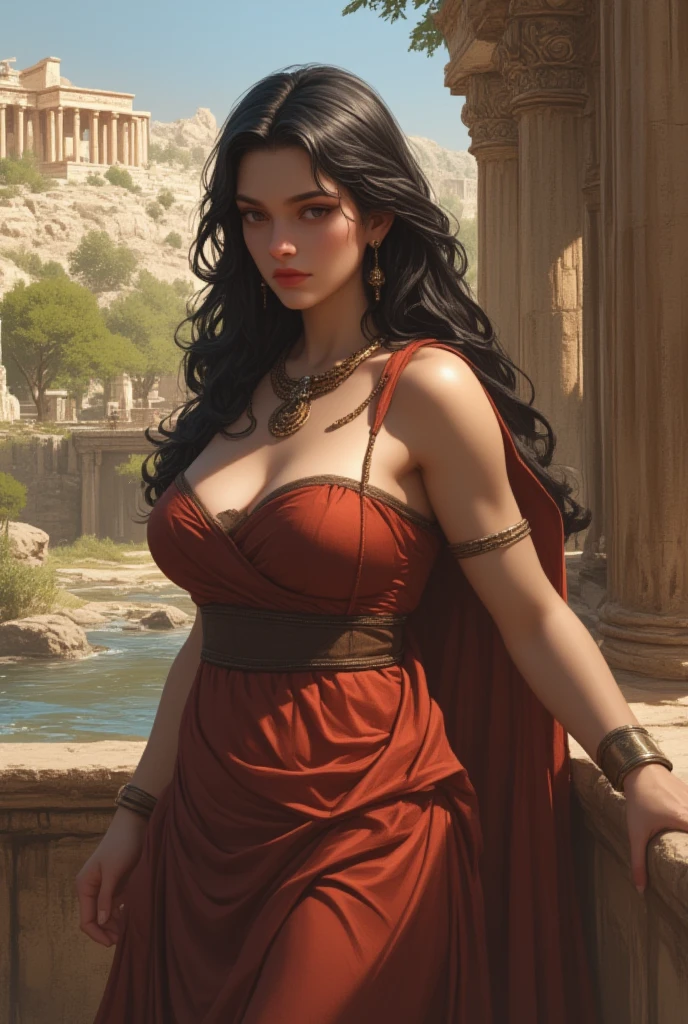 beautiful woman, Arianne Martell, game of thrones dress , seductive, busty, slender, silky, necklace, bangle, Spanish, game of thrones outfit, dornish, [[Adriana Lima]], [Sara Sampaio]
