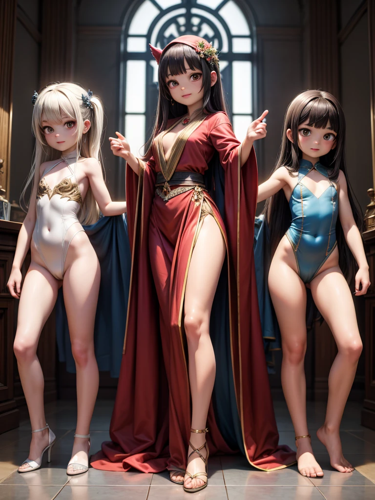 Transparent hair、Golden Eyes、eye glasses、ssmile、Daughters in their early s、flat chest、Thin pubic hair、Beautiful open legs、military outfits