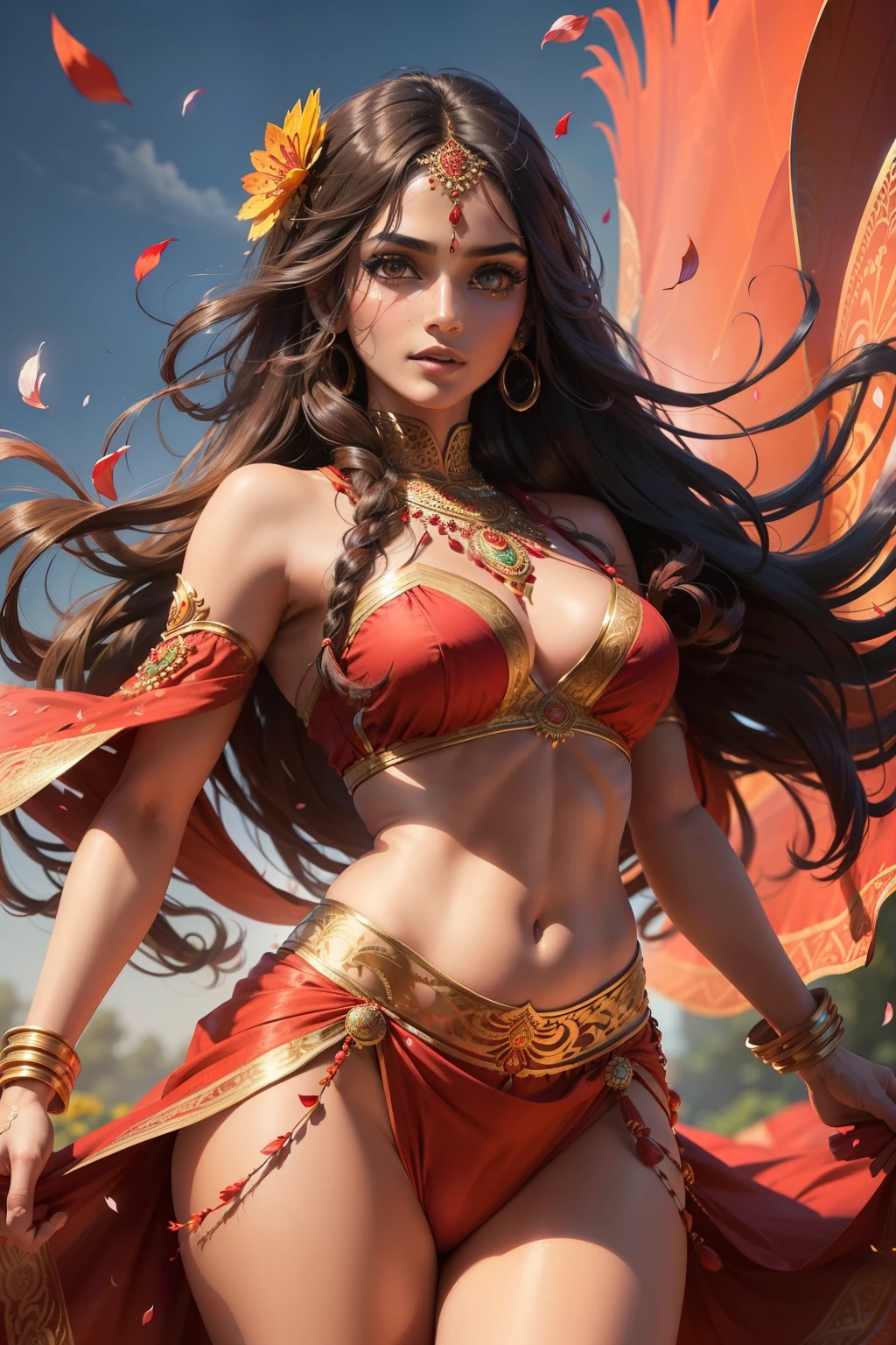 (((Realistic、Ultra-realistic、Realistic)))、Beautiful and sexy Medusa、Full body portrait、(8K,highest quality, masterpiece、Ultra-high resolution)、1 girl、((Delicate face、Detailed eyes and face、double eyelid、Red lips))、Medusa's costume、Highly detailed costume、Mature adult woman、bewitching and sexy woman、Confident face、A beautiful woman、Slim Waist、Sharp long legs、High-definition skin texture、night、Starry Sky、Wind、Professional Lighting