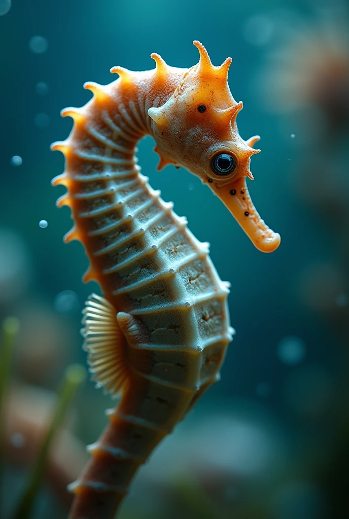 Hydra in its Habitat:
An illustration or photograph of a hydra in its natural environment, attached to an aquatic plant or rock.