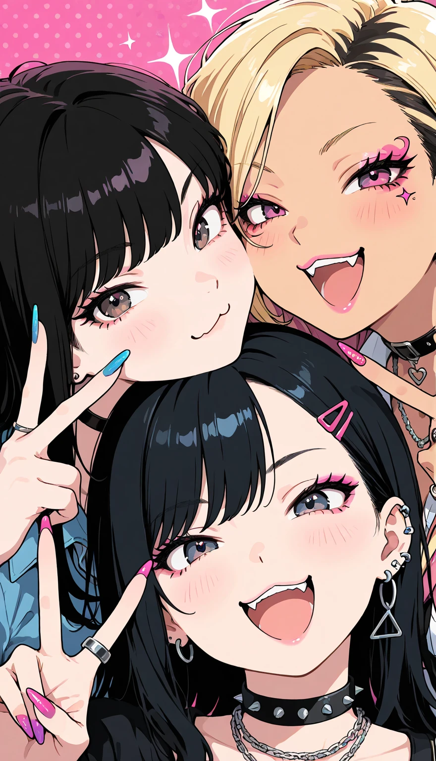Hot Girls, Cover with stickers