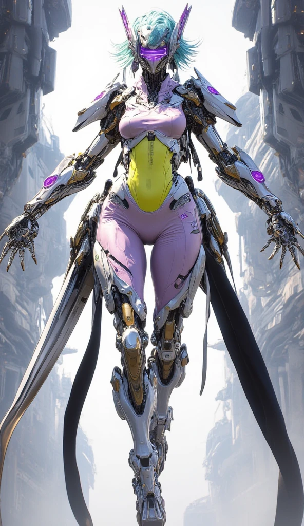 Close-up of a woman in a gel coat, echo from overwatch, from overwatch, 《Overwatch》Moira, of a beautiful female warframe, 《Overwatch》Queen Junkers in , Biomechanical OPPAI, Shiny white skin, ferra white mecha, sojourn from overwatch, SFW version, gynoid body, portrait of a cyborg queen
