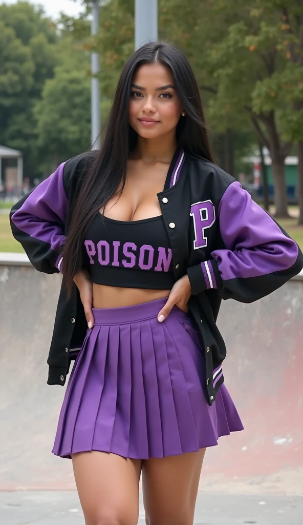 Best quality, masterpiece, ultra high res, (photorealistic:1.4), raw photo, (perfect body shape), (slim:1.2), dynamic pose, 1girl, (full figure:0.9), solo, big breasts, sagging breasts, ((torn school uniform:1.2)), plaid mini skirt, in the dark, (night time), ((holding a baseball bat on the street, looking fierce to camera direction:1.2)), deep shadow, low key, cold light 12000K