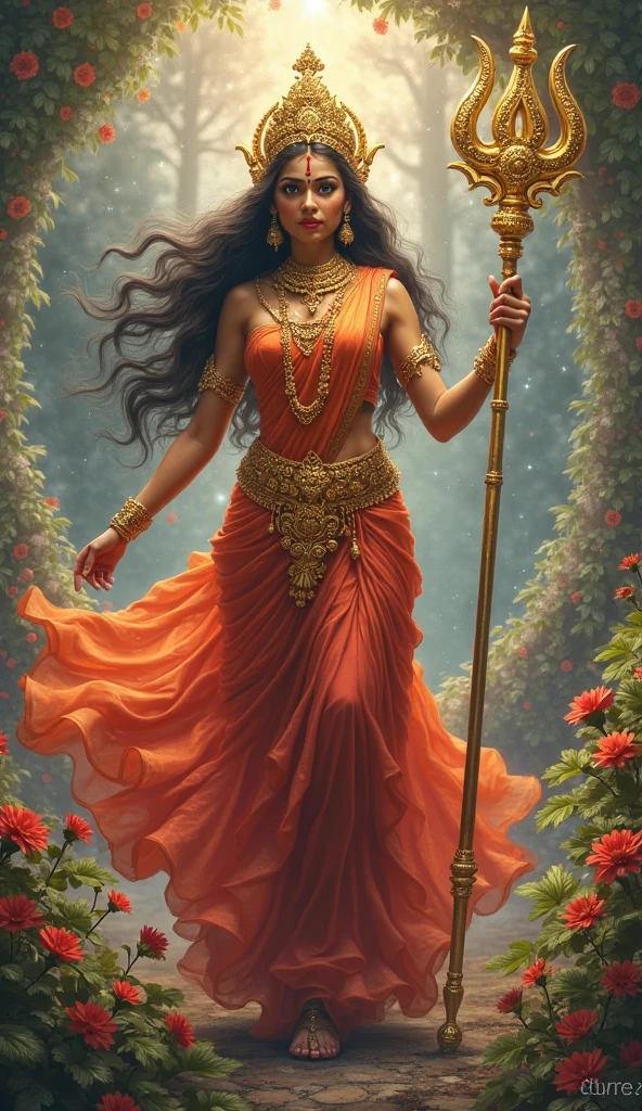 Varahi with saree