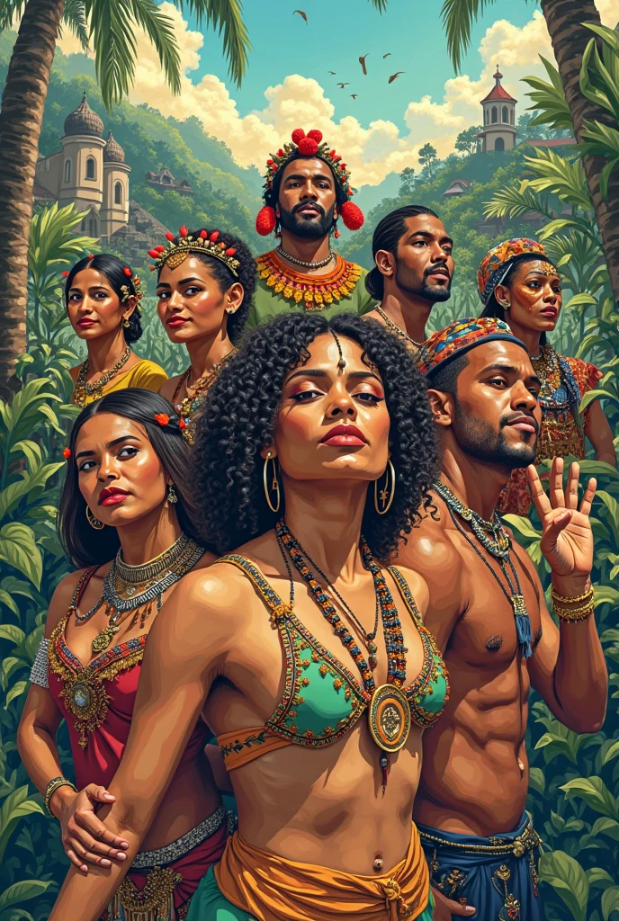 Black diversity, lgbt, pcd from natives