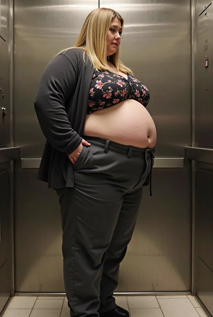 (Fat belly:1.1), obese, hanging belly