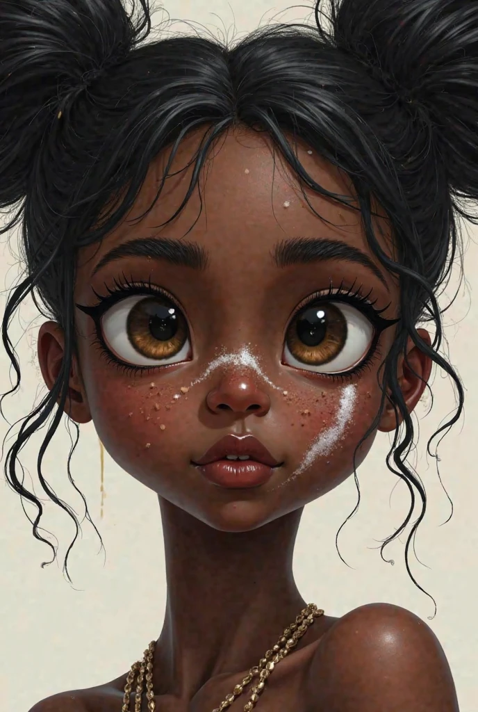 (masterpiece, best quality), 1girl, Rose pink Textured Side-Swept Bob with Hairpin, medium breasts, <lora:echocolate_09_ver:1> echocolate, melted chocolate, dripping chocolate
