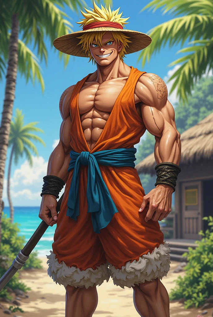 Luffy en robe